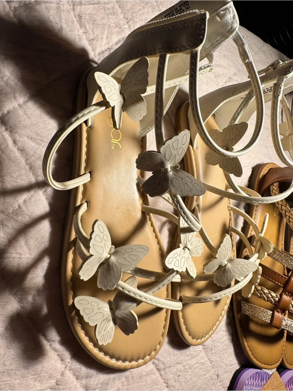 Set of 4  Sandals for Girls